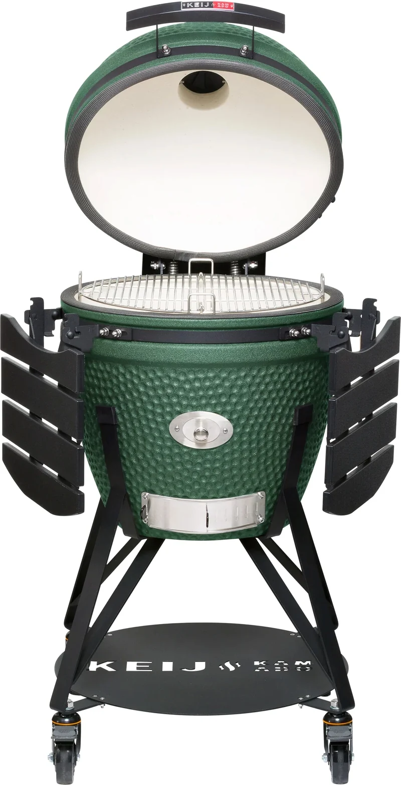 Keij Kamado Legend Keramik Large Grün - Kamado BBQ Starterset