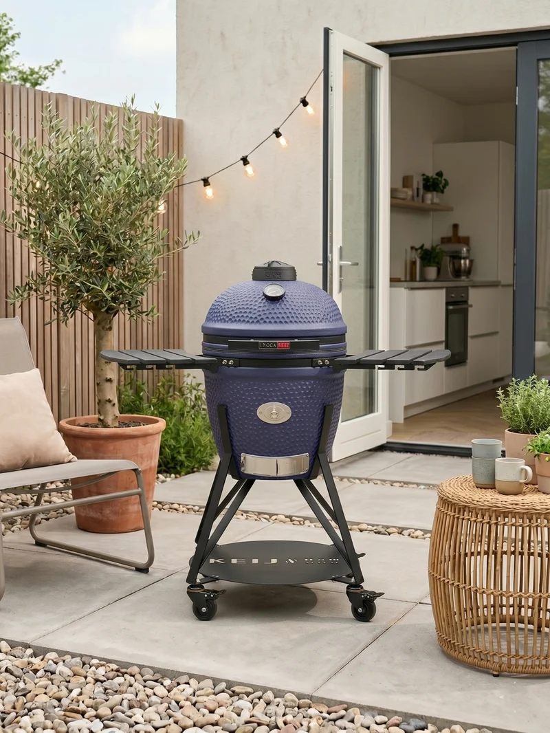 Keij Kamado BBQ Legend Large Blue - 21 Zoll
