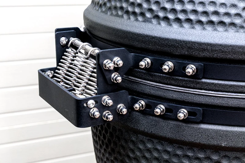 Keij Kamado Legend Keramisch Groß Schwarz - Kamado BBQ Starterset