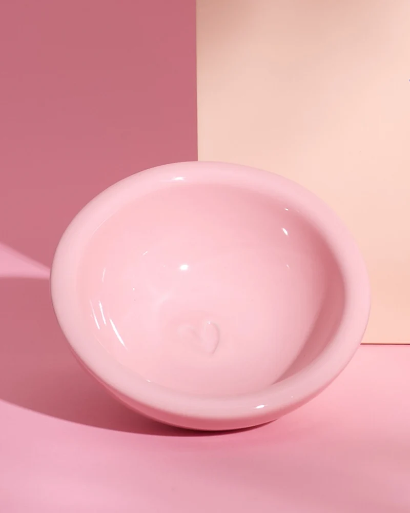 Seia Müslischale klein Herz rosa