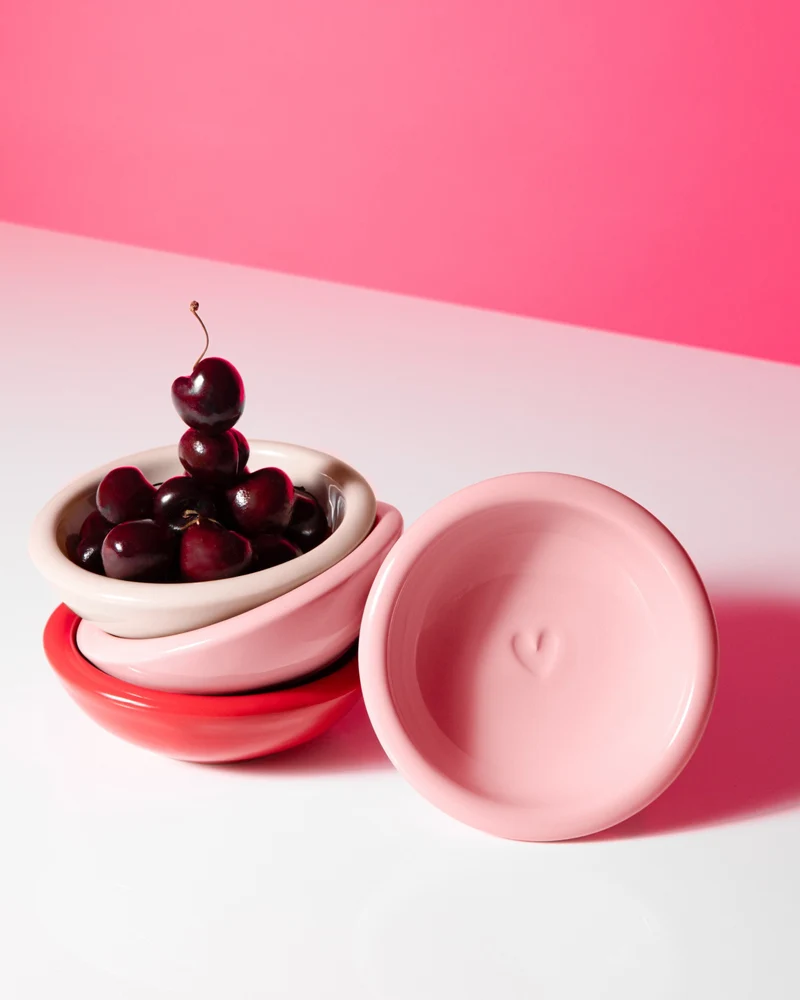 Seia Müslischale klein Herz rosa