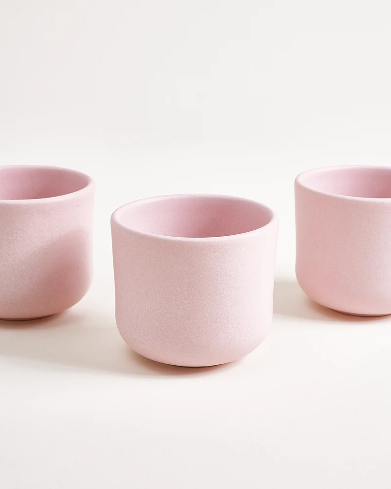 Sereno Becher klein rosa 6er-Set