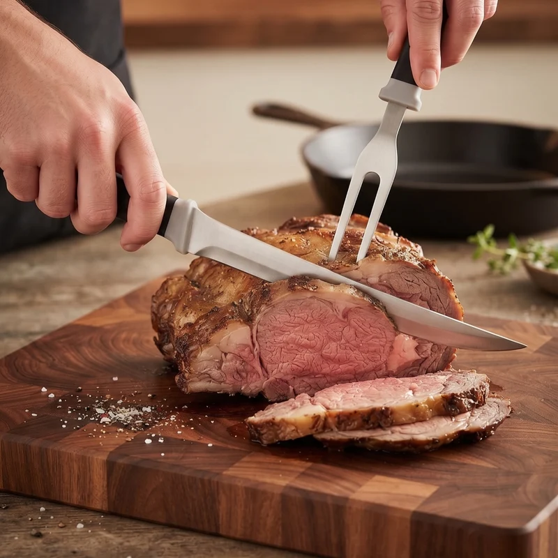 Cookinglife BBQ Pitmaster Set - 8-teilig - Komplettes Grillset für Fleisch & Gemüse