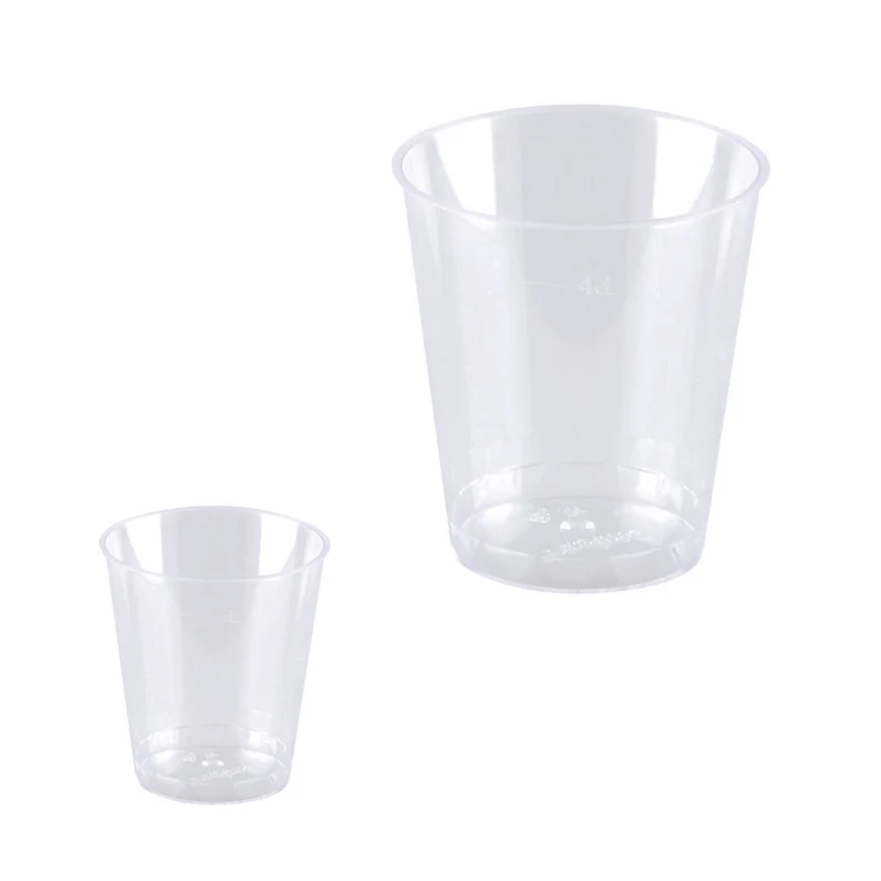 960/1.200x Schnapsglas aus PS klar versch. Größen 2-4cl