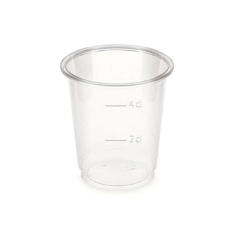 Schnapsglas aus PLA klar bruchfest versch. Größen 2-4cl