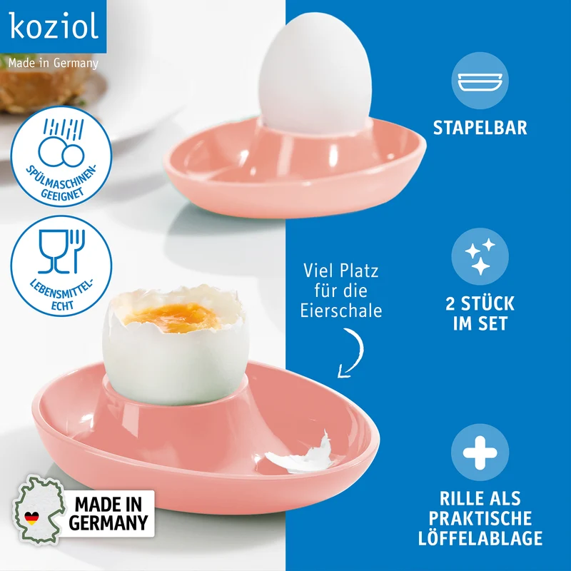 Eierbecher COLUMBUS 2-er Set