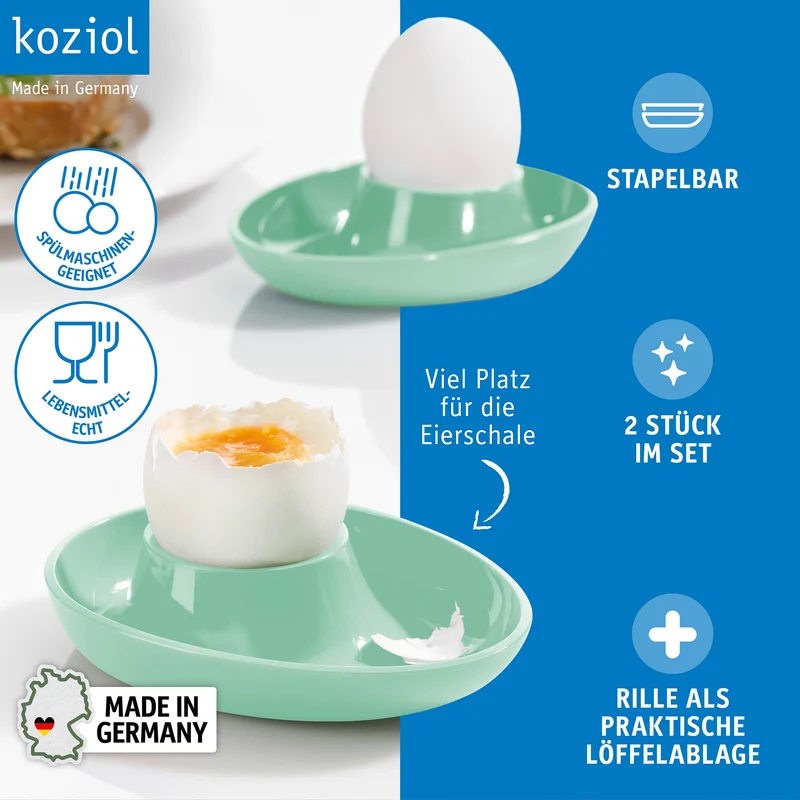 Eierbecher COLUMBUS 2-er Set
