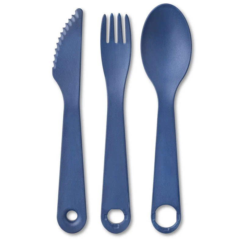 Besteck Etui + Besteckset 3 teilig TWIST READY