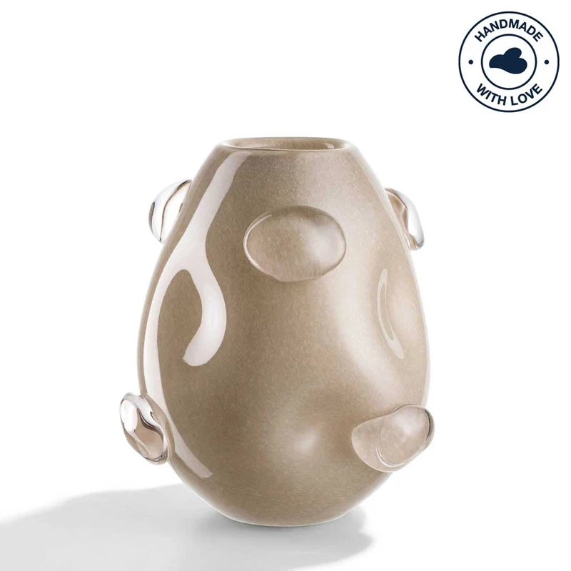 Vase HAZEL 25 cm beige
