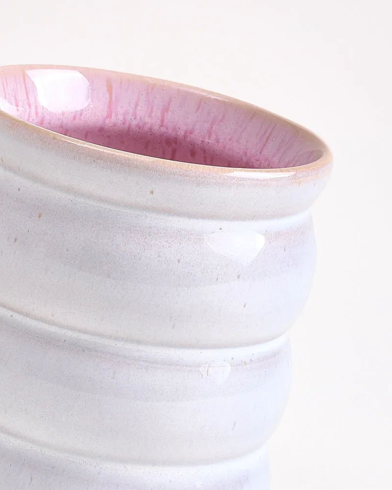 Areia Becher groß bubble rosé 4er-Set