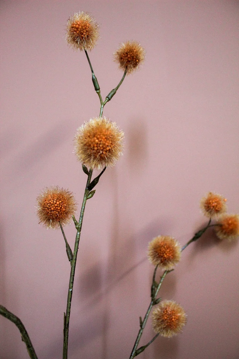 Pompom L91cm orange