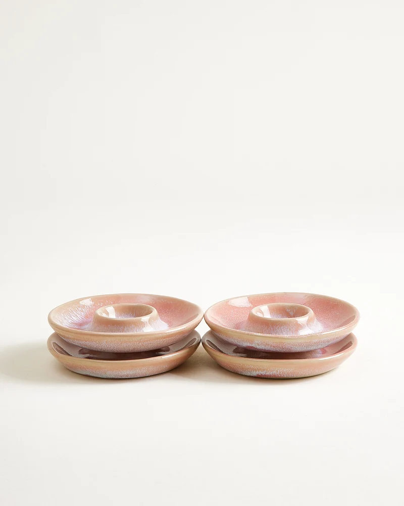 Cordoama Eierbecher Box rosé 4er Set