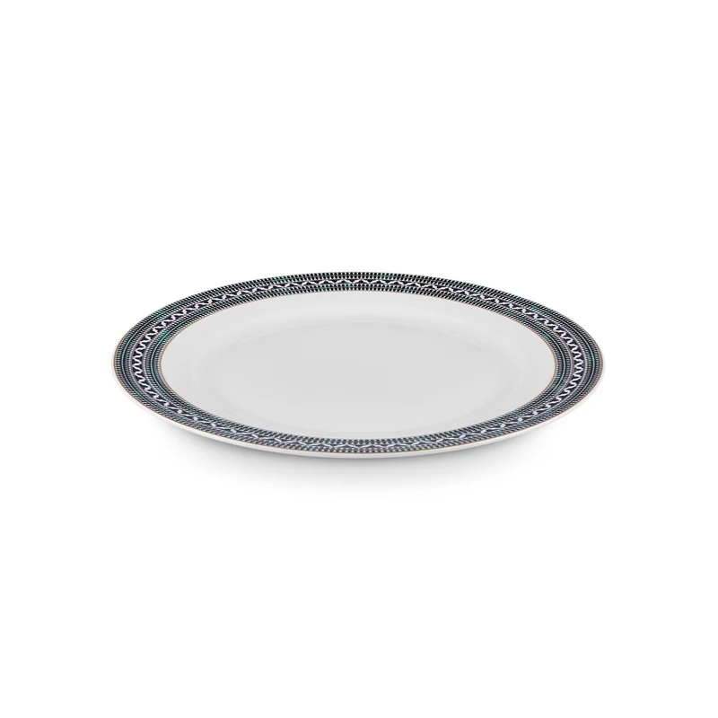 Karaca Elegance Bone Cordoba 53-teiliges Tafelservice für 12 Personen, Gold