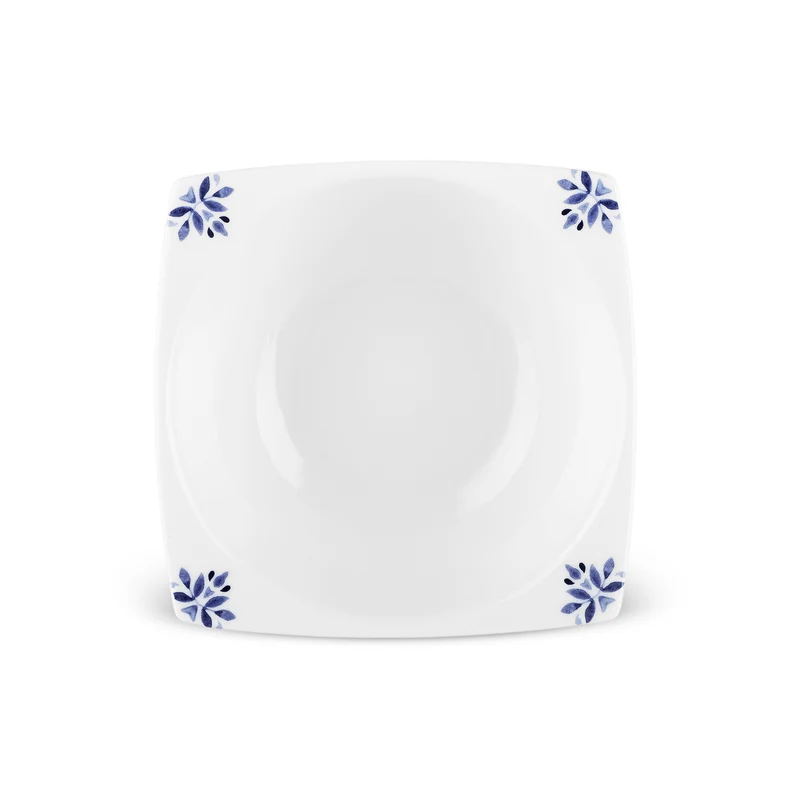 Karaca Square Bone Miranda 24-teiliges Tafelservice für 6 Personen