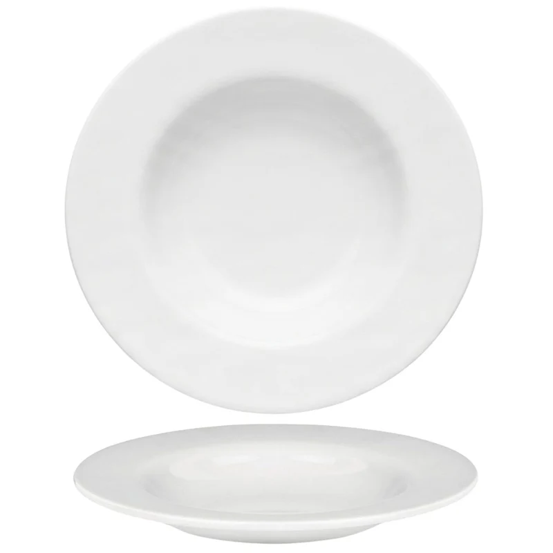 Alessi Tiefe Teller PlateBowlCup ø 22 cm - 4 Stück - Jasper Morrison - AJM28/2