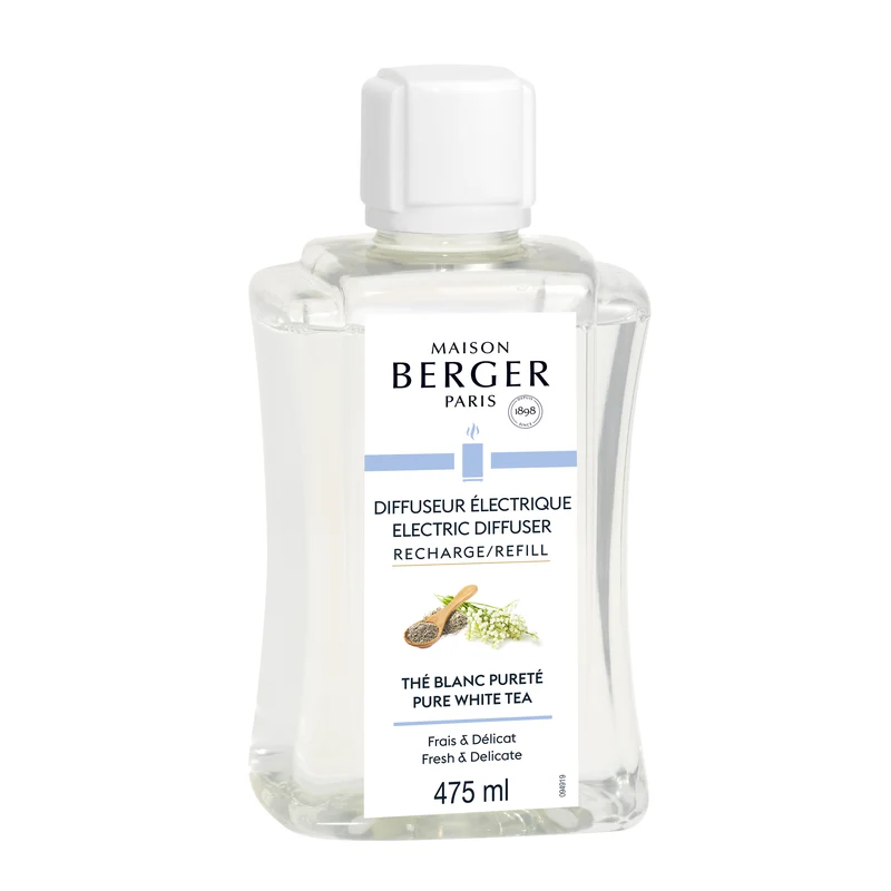 Maison Berger Nachfüllung - für Nebeldiffusor - Pure White Tea - 475 ml