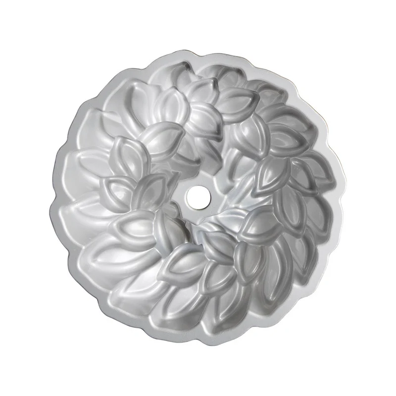 Nordic Ware Gugelhupfform Lorbeerkranz / Laurel Wreath Bundt Gold - Aluguss - ø 27 cm