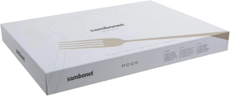 Sambonet Besteckset Rock - Edelstahl - 36-teilig / 6 Personen