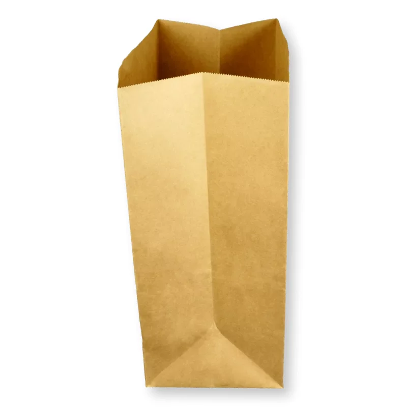 Blockbodenbeutel, Kraftpapier, braun