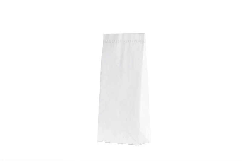 Hähnchenbeutel/Warmhaltebeutel, 2-lagig, 1/2 (11,5+5,5x23,5cm), weiß