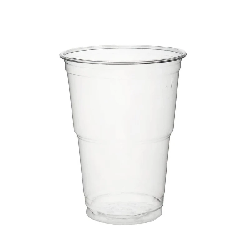 Becher aus RPET transparent versch. Größen 200-500ml