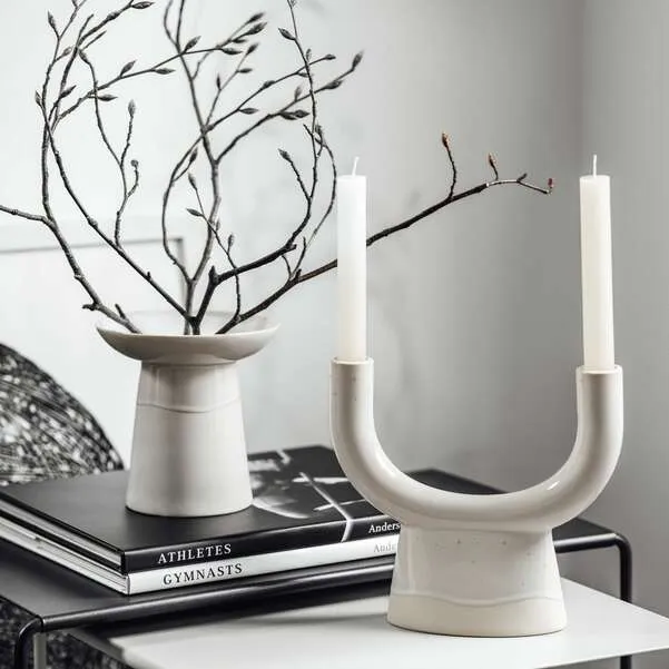 Winter Glow Vase