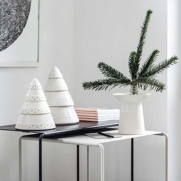 Winter Glow Vase