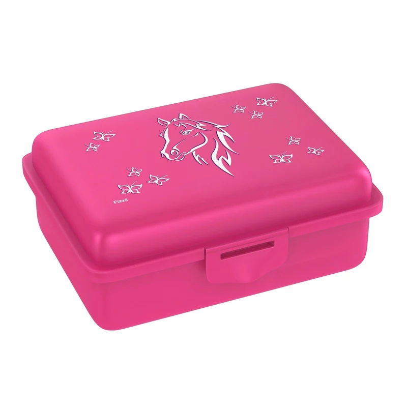 Fizzii Bunte Lunchbox Brotdose Kinderbrotdose mit Trennfach