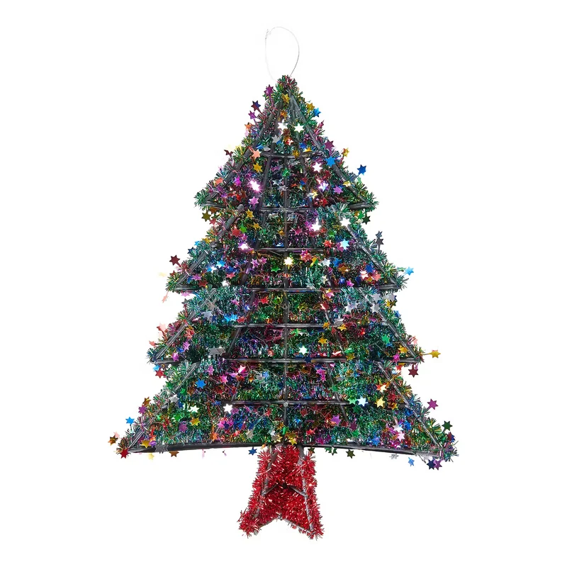 X-MAS Tinsel-Baum Pailletten