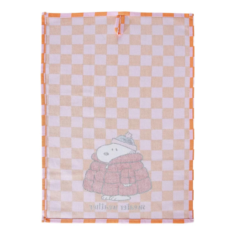 PEANUTS Geschirrtuch Checker Style
