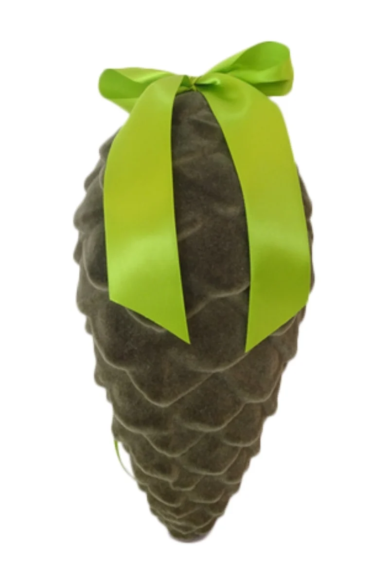 Exner Zapfenhänger SAMT grün 28cm (1 Stück)
