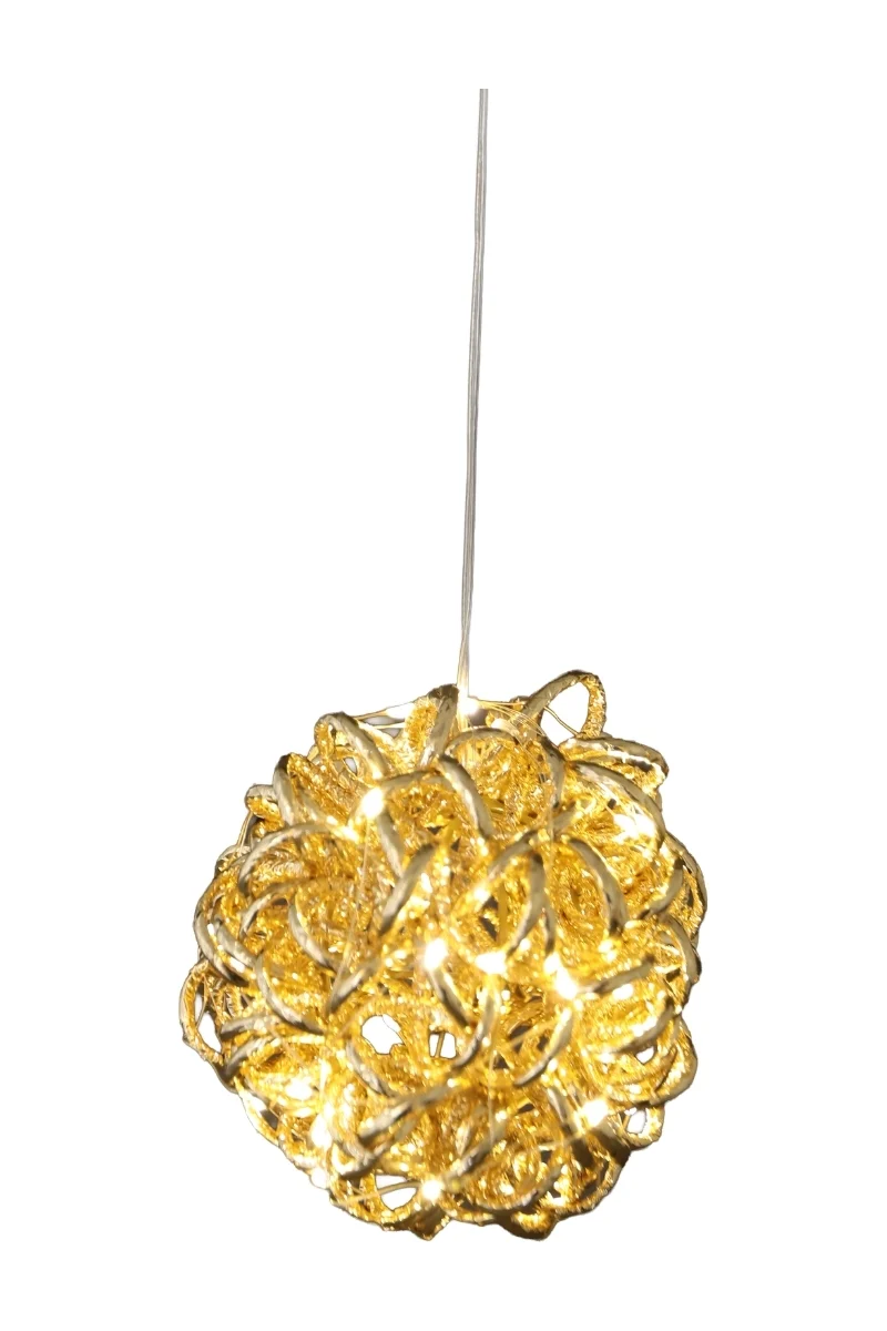 Exner LED Kugel Lumière gold 20cm (1 Stück)