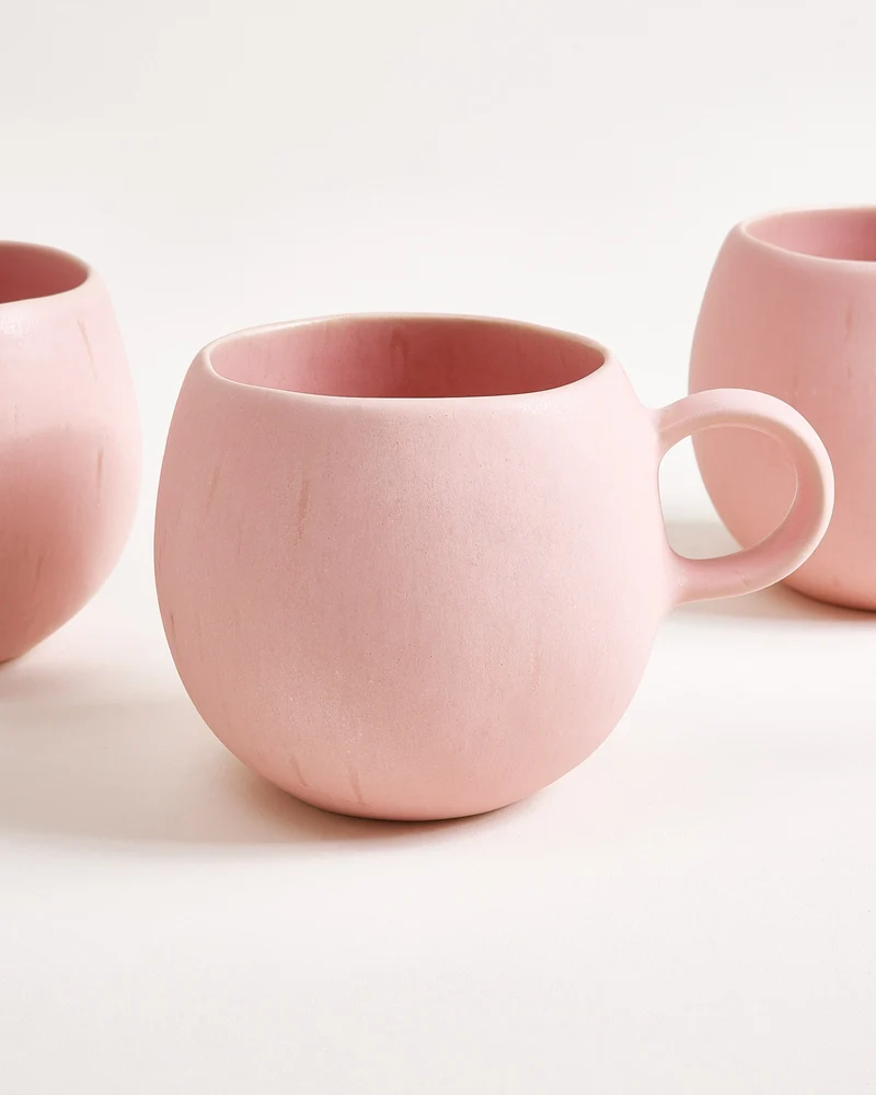 Sintra Tasse groß rosé 4er-Set