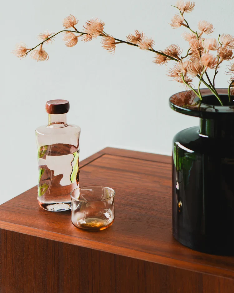 Wasserflasche Glow - Terrakotta 0,75