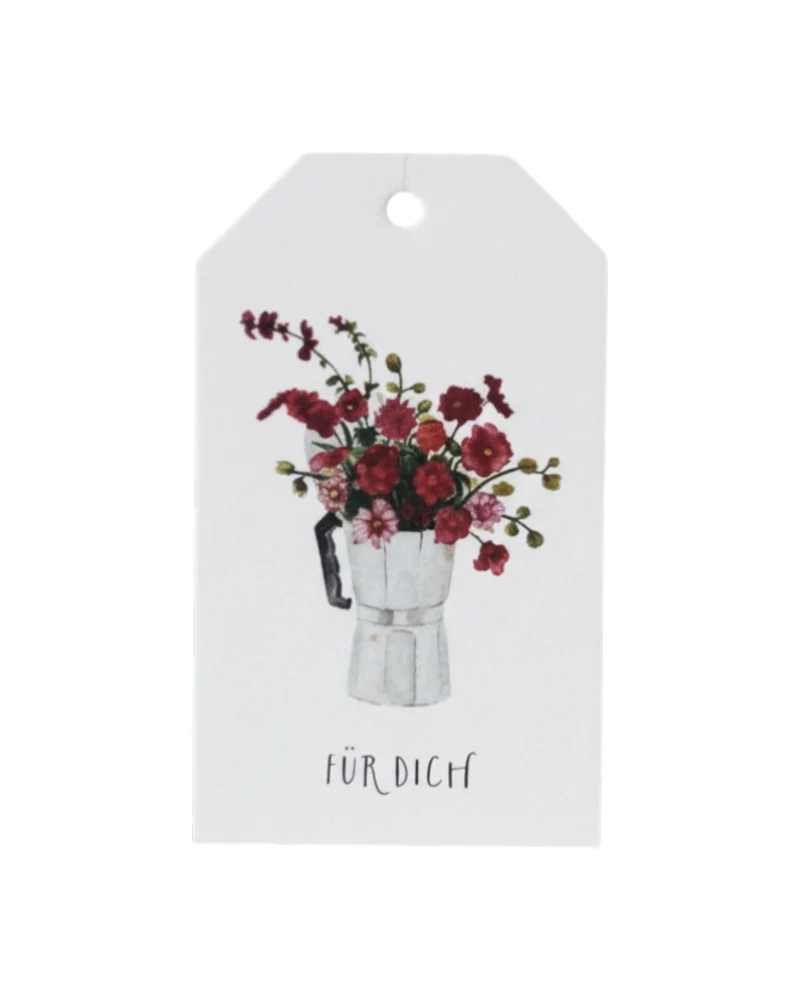 Geschenkanhänger · Espresso Bouquet | Für dich