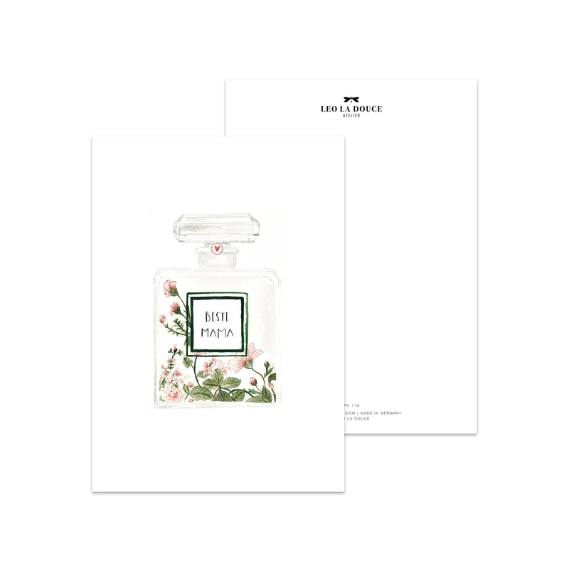 Postkarte - Beste Mama