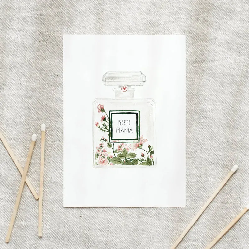 Postkarte - Beste Mama