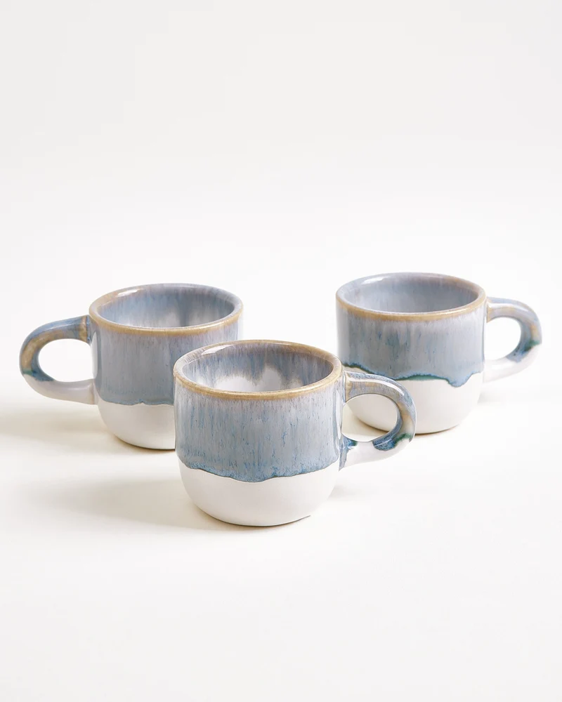 Coimbra Espressotasse graublau 4er-Set