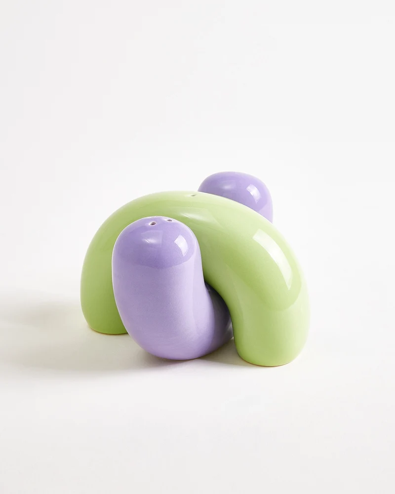 Seia Salz- & Pfefferstreuer lime lila