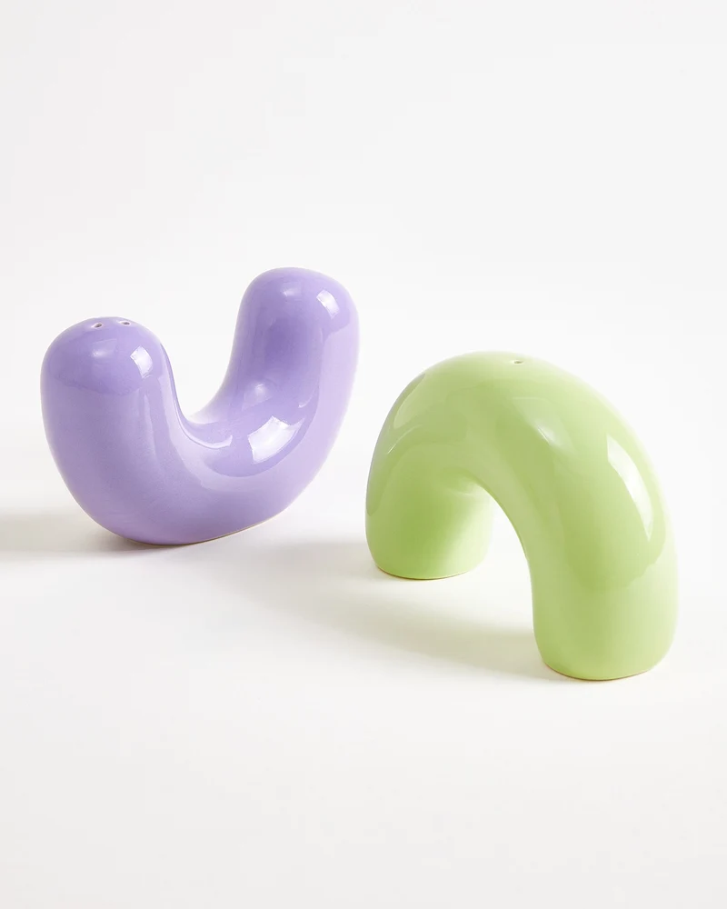 Seia Salz- & Pfefferstreuer lime lila