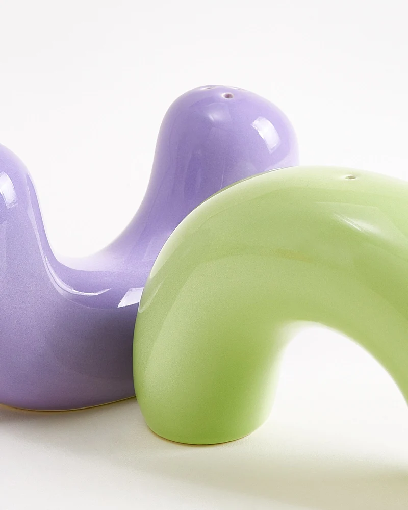 Seia Salz- & Pfefferstreuer lime lila