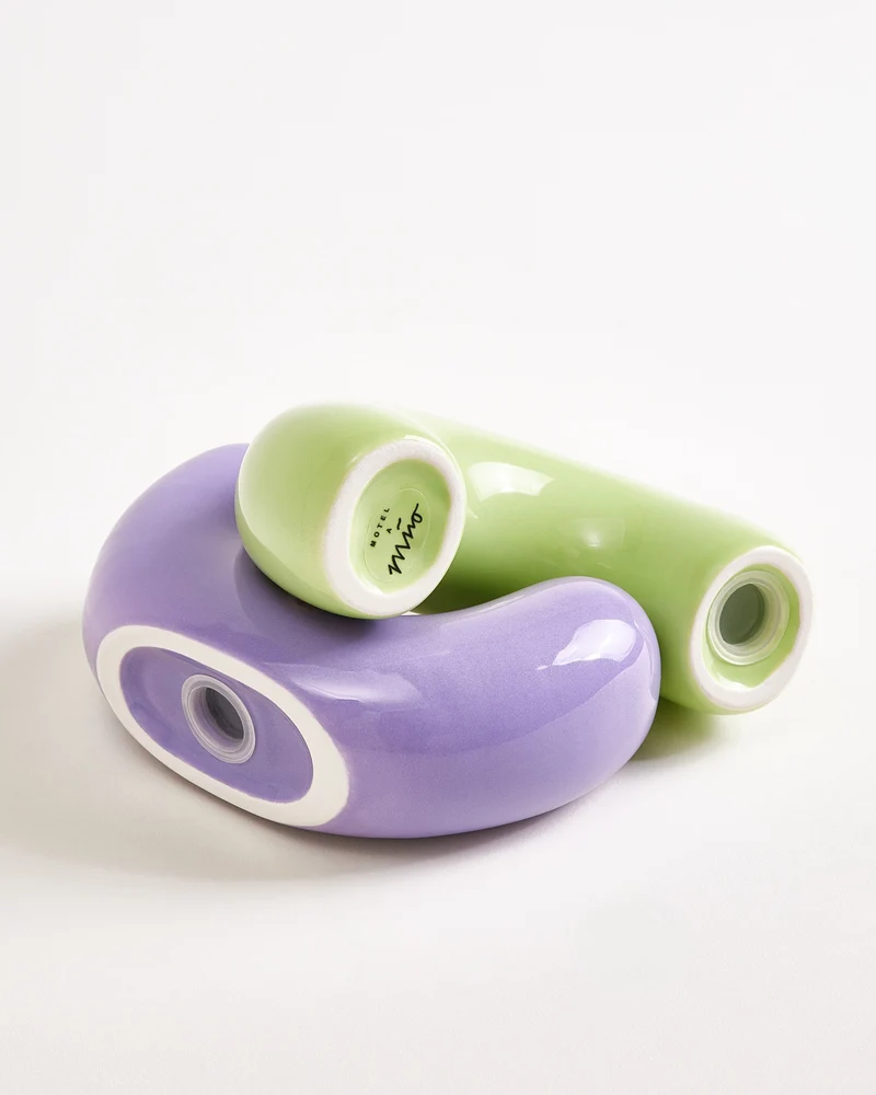 Seia Salz- & Pfefferstreuer lime lila