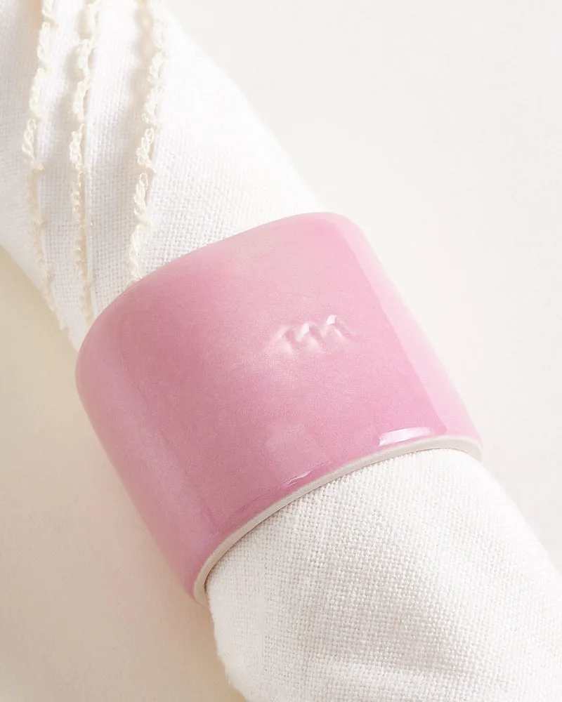 Faro Serviettenring rosa 4er-Set