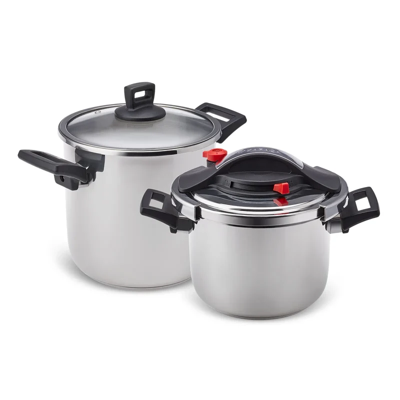 Karaca Vitola Schnellkochtopf Set 6+8 Lt
