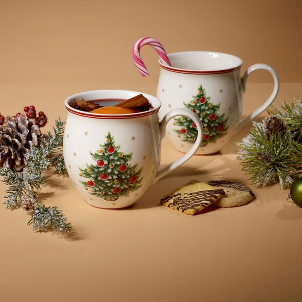 Toy's Delight Becher mit Henkel, Tannenbaum