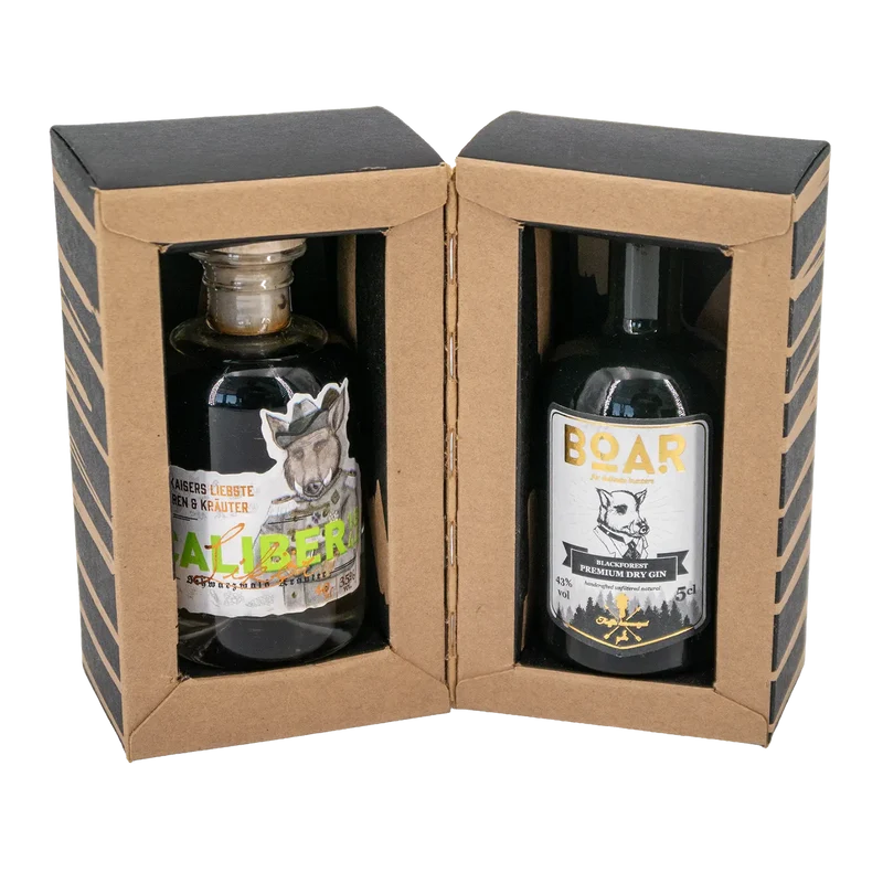 Gin-Miniatur-Geschenkbox "BOAR GIN®"