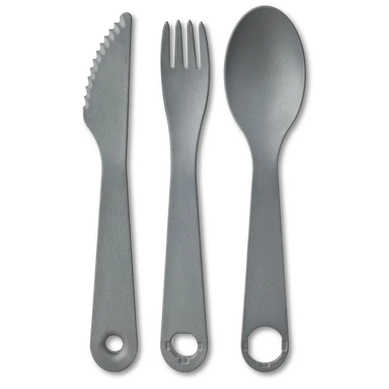 Besteck Etui + Besteckset 3 teilig TWIST READY