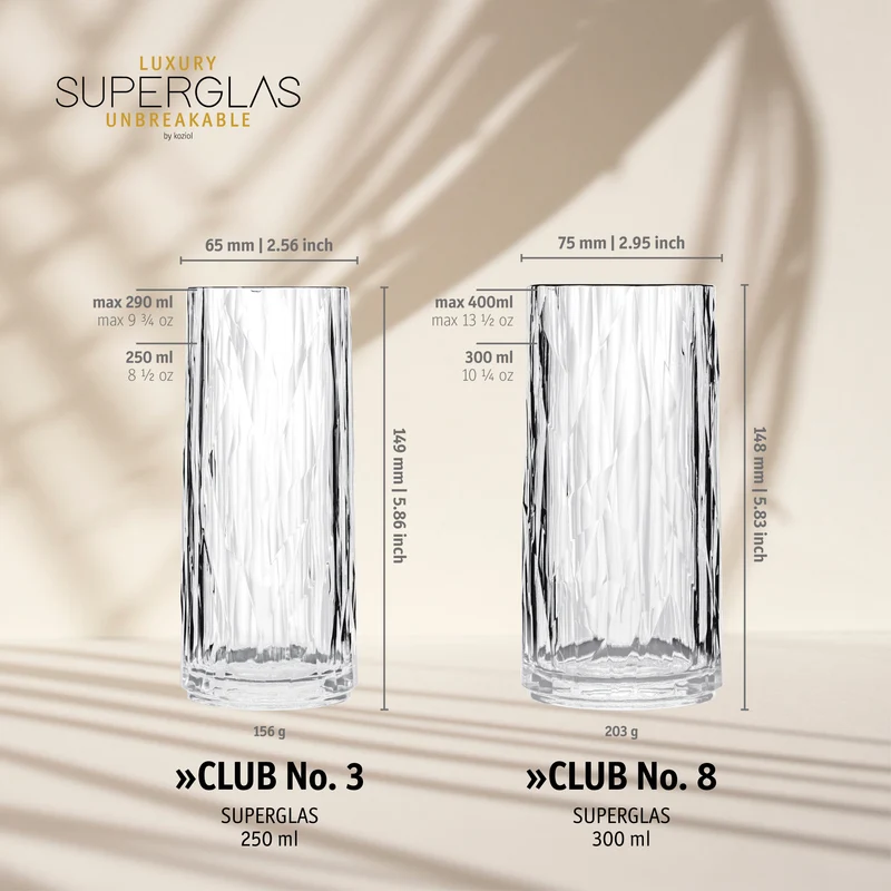 Longdrink 2er-set Superglas CLUB No. 8