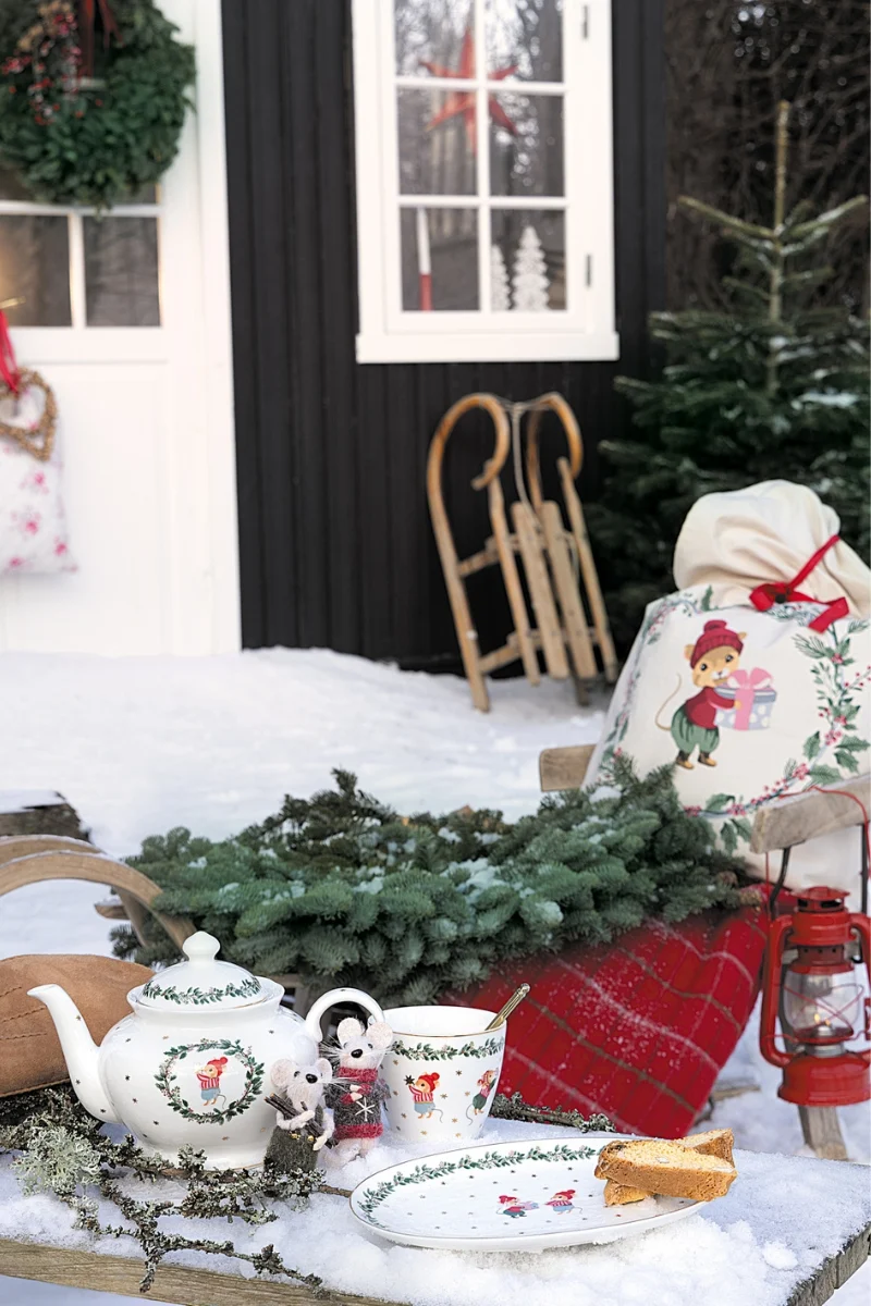Greengate Joanni Geschenktüte groß white 85cm