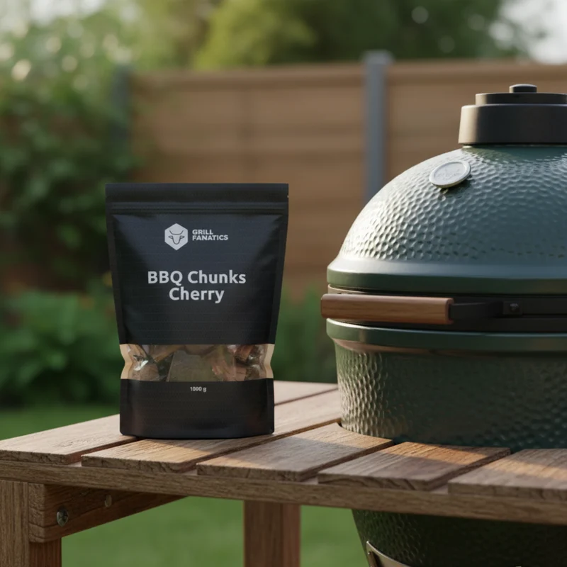 Cookinglife Grill Räucherholz Startset - BBQ Geschmacksmix - Apfel, Whiskey Eiche & Kirsche Chunks